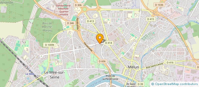 localisation de l'entreprise COBAT RAVALEMENT à MELUN