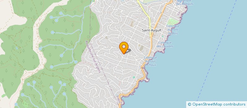 localisation de l'entreprise COBAT SUD à FREJUS