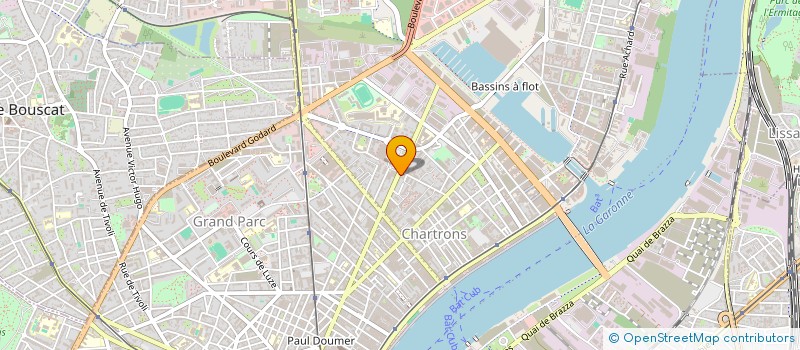 localisation de l'entreprise COBATI à BORDEAUX