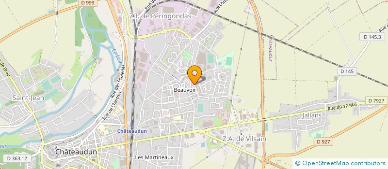 localisation de l'entreprise COBATIMENT à CHATEAUDUN