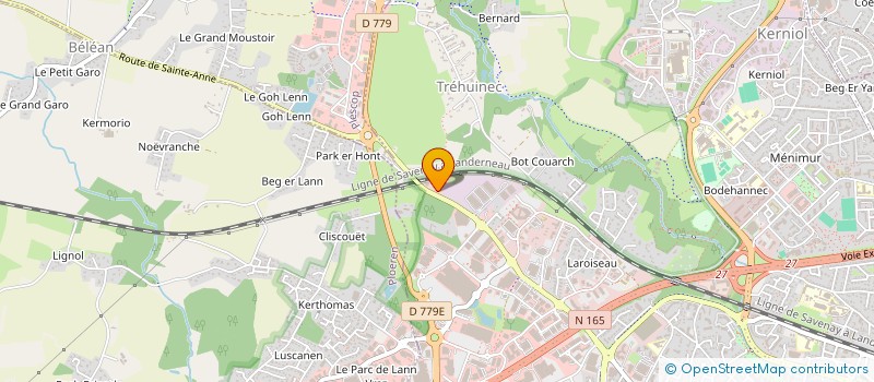 localisation de l'entreprise COBATY VANNES  VANNES