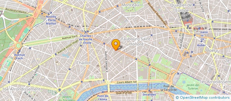 localisation de l'entreprise COBBLESTONE à PARIS