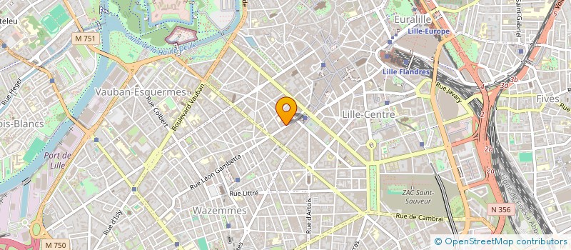 localisation de l'entreprise COBE ONE à LILLE