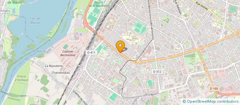 localisation de l'entreprise COBE-SECURITE à ANGERS