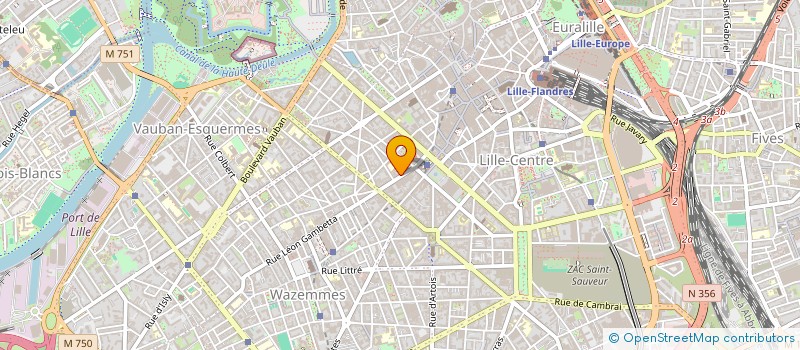 localisation de l'entreprise COBEDE à LILLE