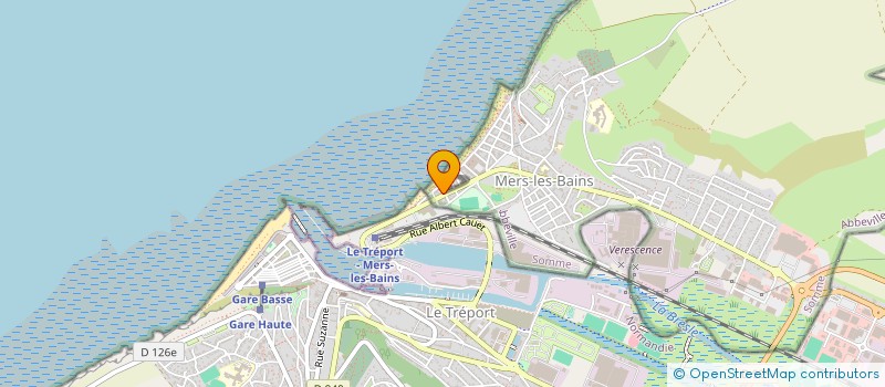 localisation de l'entreprise COBELCOMEX FRANCE S A à MERS-LES-BAINS