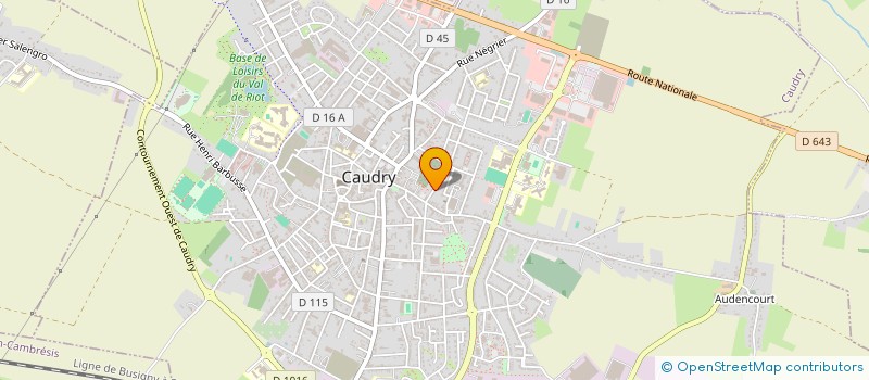 localisation de l'entreprise COBEN EVENEMENTS  CAUDRY