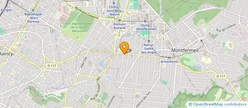 localisation de l'entreprise COBI à ROSNY-SOUS-BOIS