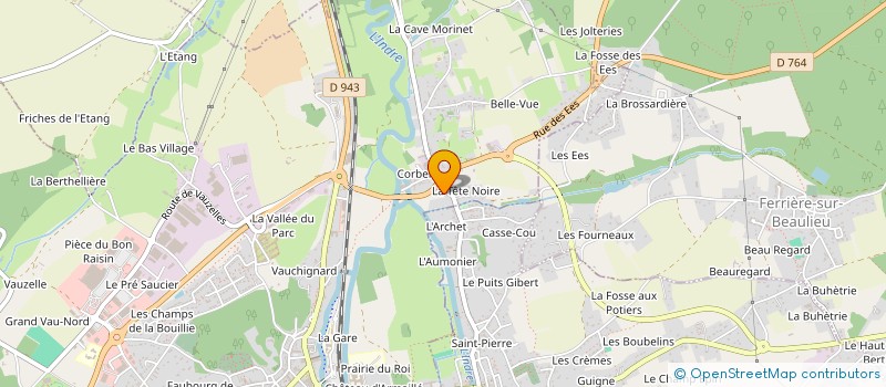 localisation de l'entreprise COBIDIS à LOCHES