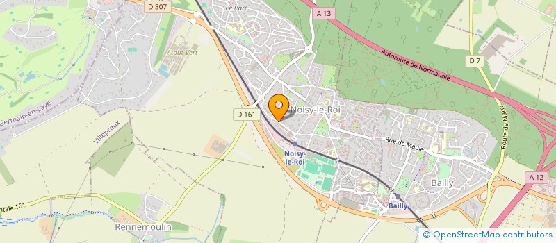 localisation de l'entreprise COBIF  NOISY-LE-ROI