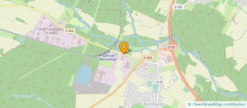 localisation de l'entreprise COBJECT à PULVERSHEIM