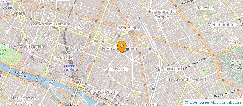 localisation de l'entreprise COBLAN  PARIS