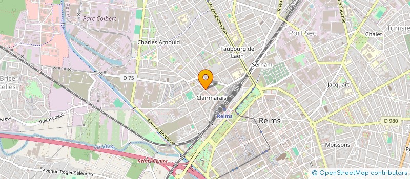 localisation de l'entreprise COBLENTZ 2  REIMS