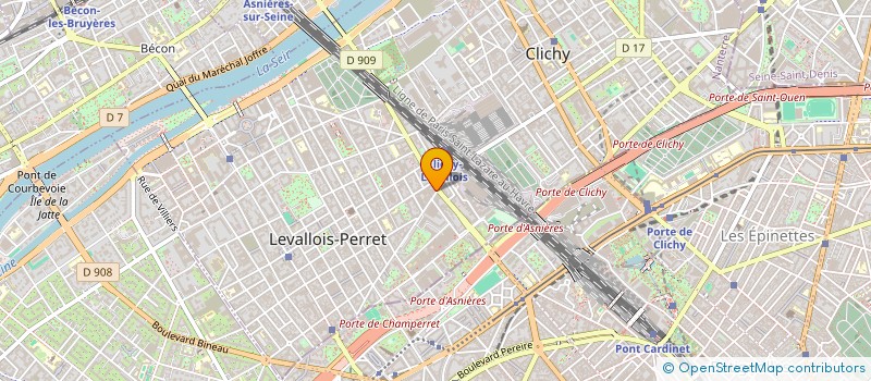 localisation de l'entreprise COBLER à LEVALLOIS-PERRET