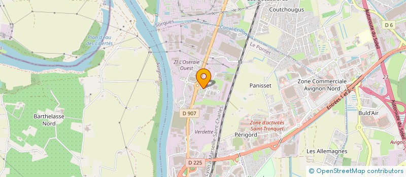 localisation de l'entreprise COBO INFORMATIQUE  LE PONTET