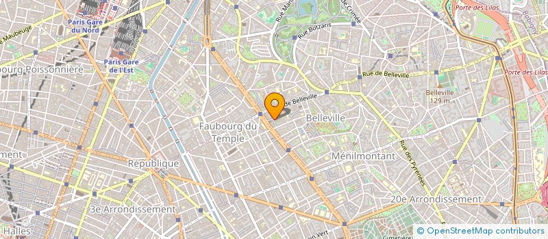 localisation de l'entreprise COBO INVESTISSEMENTS  PARIS