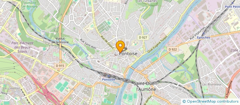 localisation de l'entreprise COBO STUDIO  PONTOISE