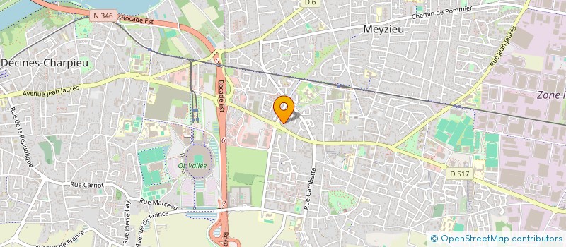 localisation de l'entreprise COBOLT  MEYZIEU