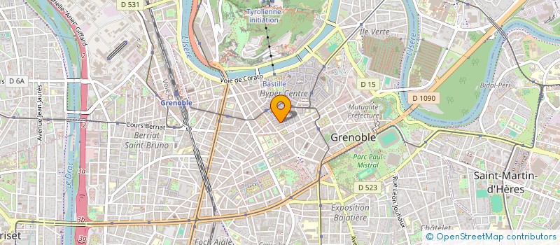 localisation de l'entreprise COBOOK  GRENOBLE
