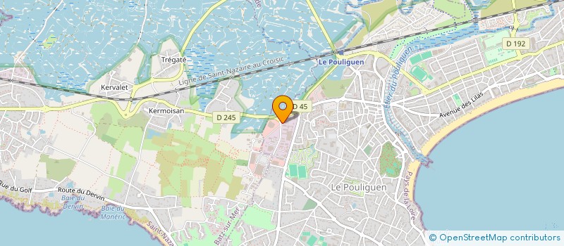 localisation de l'entreprise COBRA  LE POULIGUEN