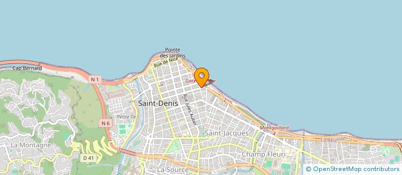 localisation de l'entreprise COBRA à SAINT-DENIS