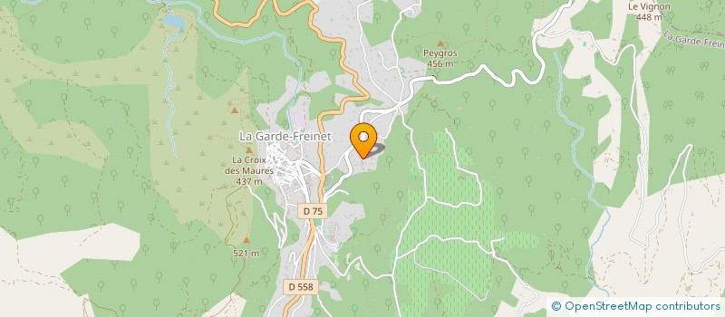 localisation de l'entreprise COBRA à LA GARDE-FREINET