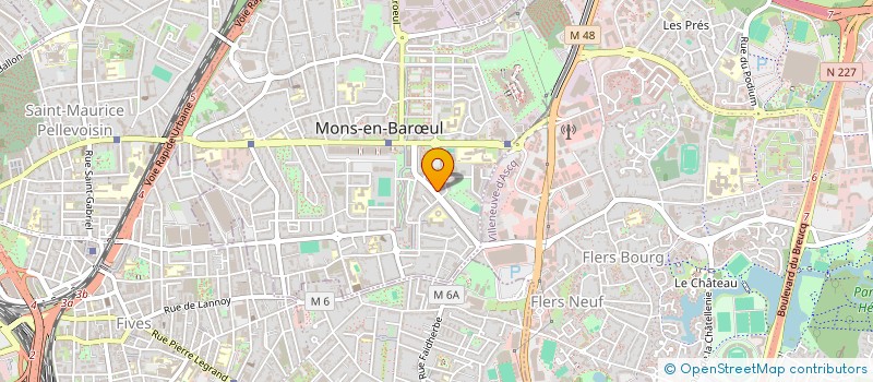 localisation de l'entreprise COBRA EXPRESS  MONS-EN-BARUL