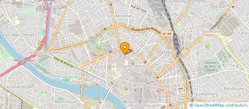 localisation de l'entreprise COBRA NET à TOULOUSE