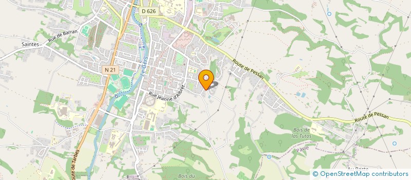 localisation de l'entreprise COBRA PROJECT  AUCH