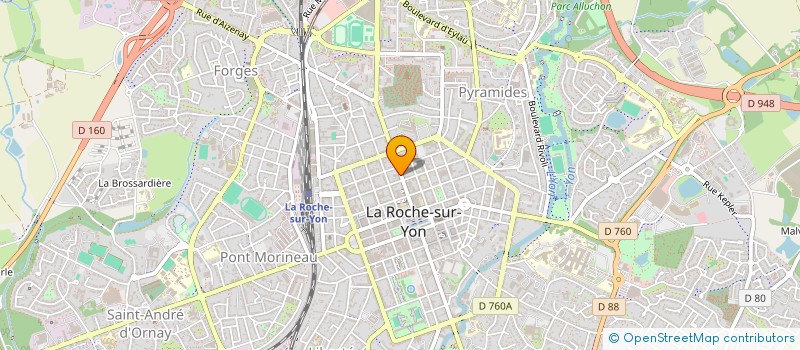 localisation de l'entreprise COBRA PROTECTION à LA ROCHE-SUR-YON