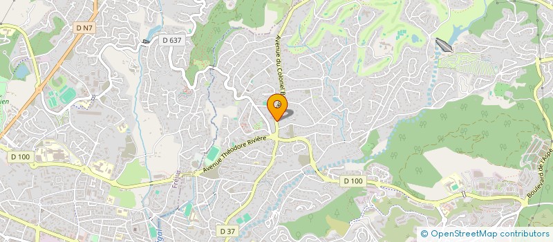 localisation de l'entreprise COBRA TRADING MANAGEMENT  SAINT-RAPHAEL