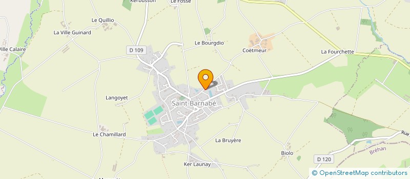 localisation de l'entreprise COBRAL BIG à LOUDEAC