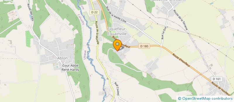 localisation de l'entreprise COBRAMA  FIQUEFLEUR-EQUAINVILLE