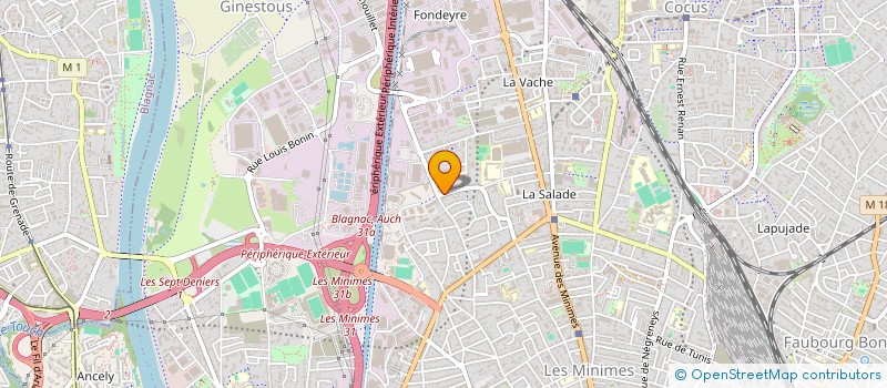 localisation de l'entreprise COBRANE DESIGN à TOULOUSE