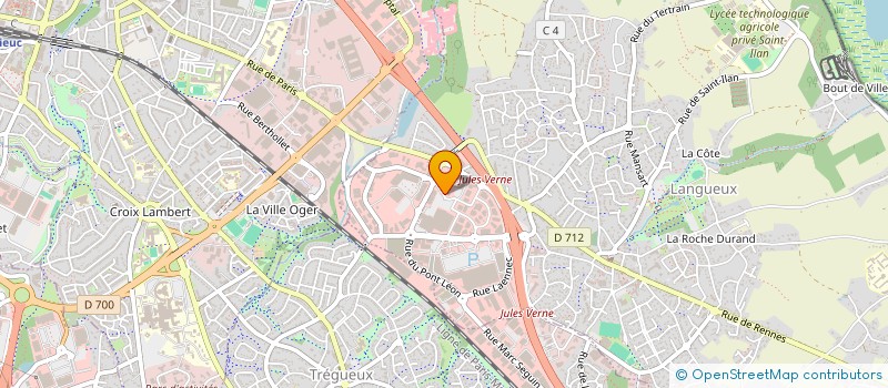 localisation de l'entreprise COBRECA à LANGUEUX