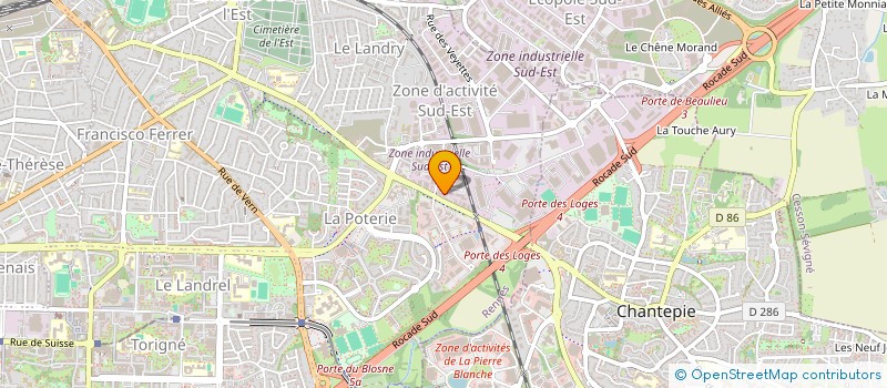 localisation de l'entreprise COBREDIA IMMO  RENNES