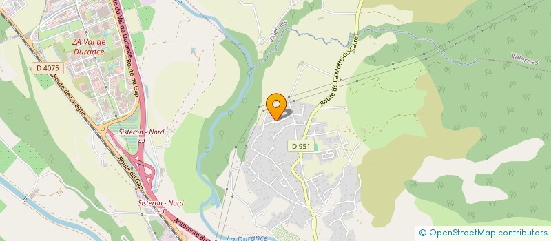 localisation de l'entreprise COBREGI  SISTERON