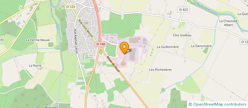 localisation de l'entreprise COBRIPE à BRISSAC LOIRE AUBANCE