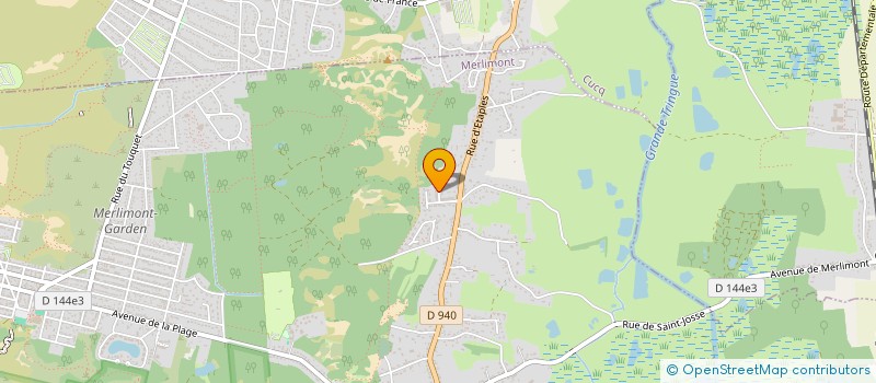 localisation de l'entreprise COBS  LE TOUQUET-PARIS-PLAGE