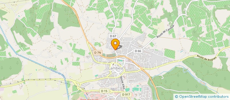 localisation de l'entreprise COBTP à LAMBESC
