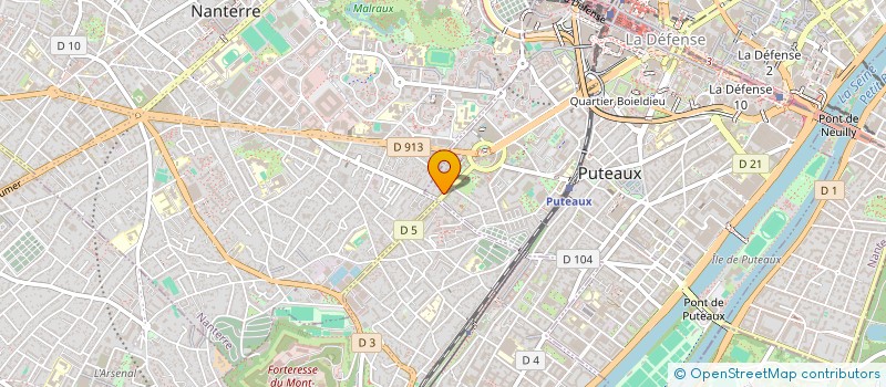 localisation de l'entreprise COBUILD CONSULTING à SAINT-PRIX