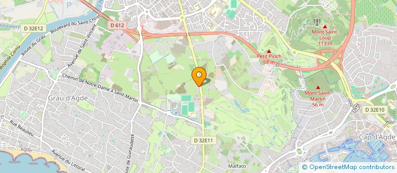 localisation de l'entreprise COBWEB  AGDE