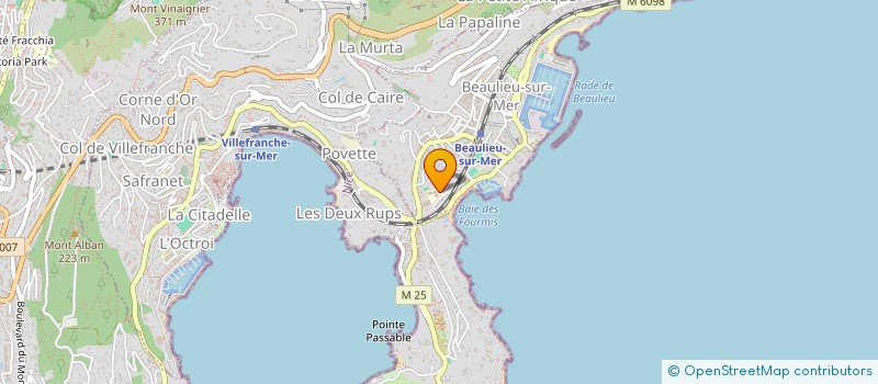 localisation de l'entreprise COC'ART  BEAULIEU-SUR-MER