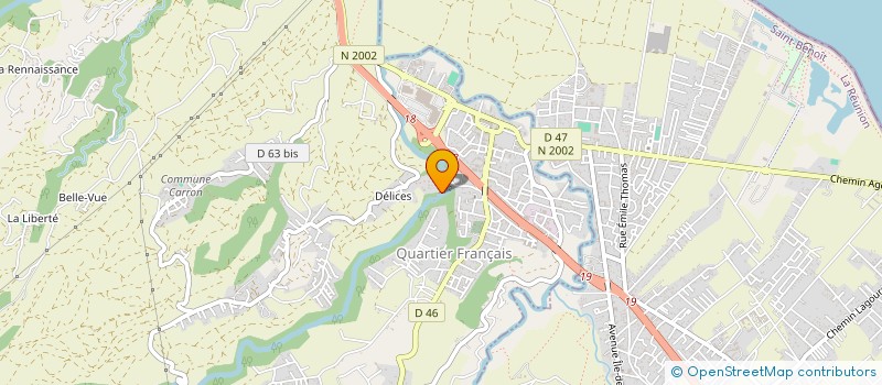 localisation de l'entreprise COC DE SAINTE SUZANNE  SAINTE-SUZANNE