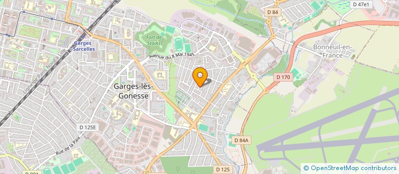 localisation de l'entreprise COCA INVESTISSEMENT à GARGES-LES-GONESSE