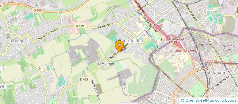 localisation de l'entreprise COCAJ  SAINT-LOUIS