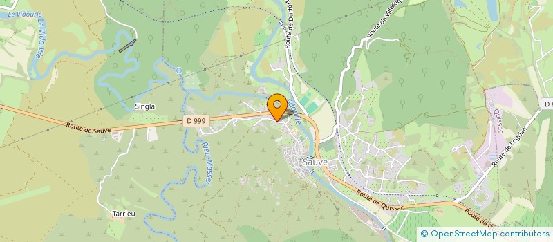 localisation de l'entreprise COCASSE COMPAGNIE  SAUVE