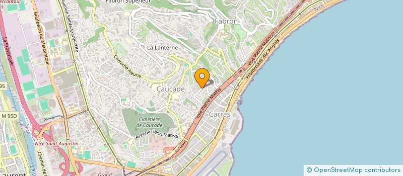localisation de l'entreprise COCC'S ARTHRO à NICE
