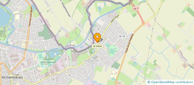 localisation de l'entreprise COCCIBULLES  HOUPLINES