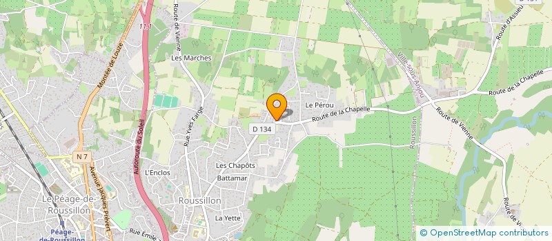 localisation de l'entreprise COCCIFRUIT GROUPE à VILLE-SOUS-ANJOU